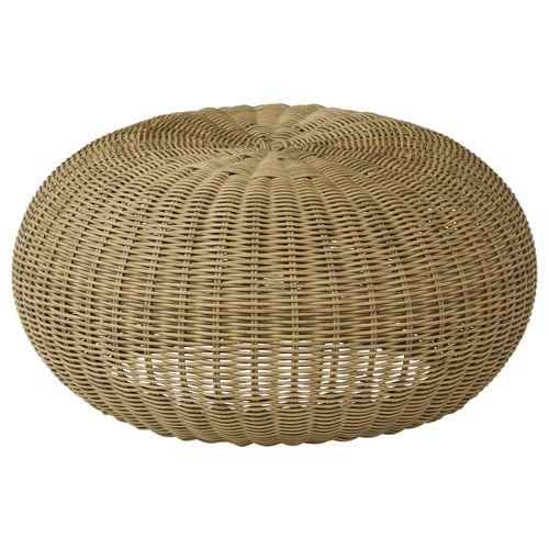 Avaleigh PE Rattan Ottoman