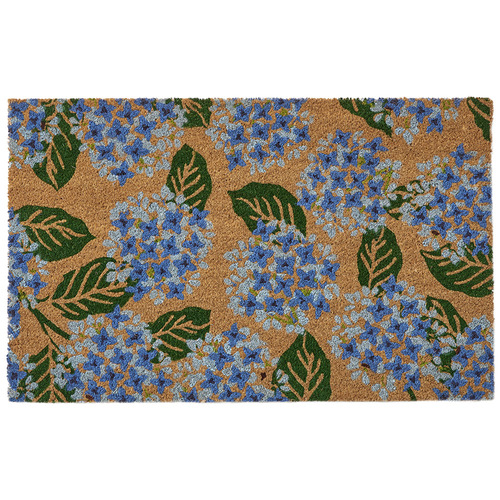 Hydrangea Coir Doormat