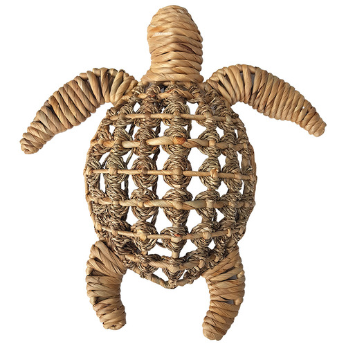 Turtle Woven Seagrass Wall Accent