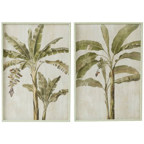 2 Piece Moreton Framed Printed Wall Art Set