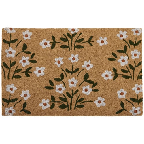 Fleur Coir Doormat