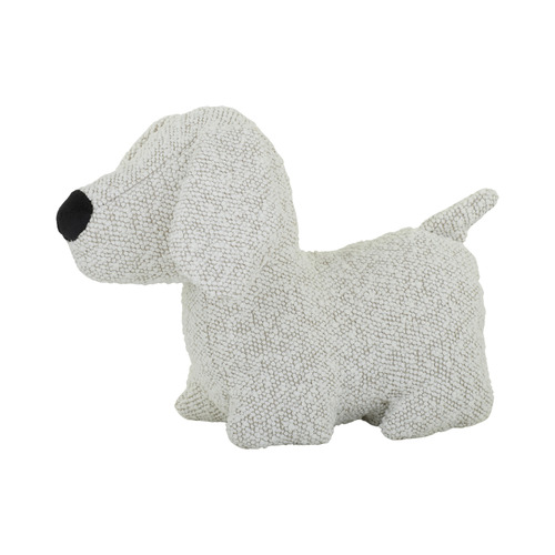 Koa Ivory Boucle Doorstop