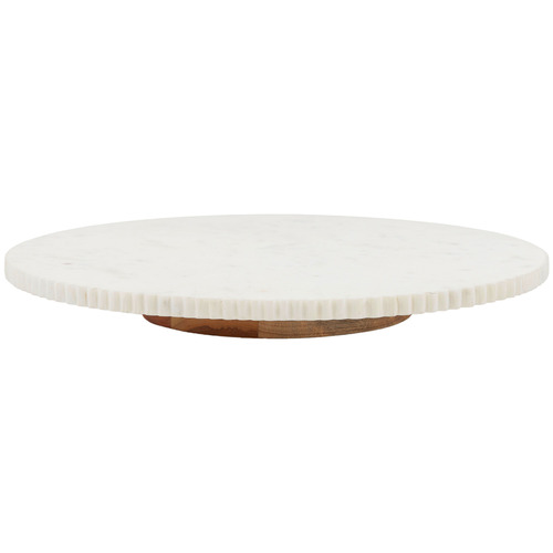 Zephyr Marble Lazy Susan