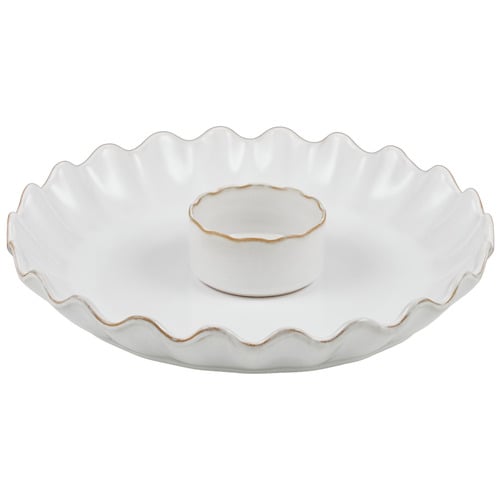 2 Piece Thalia Ceramic Serving Bowl Set