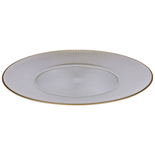 Shiloh Glass Dinner Plate