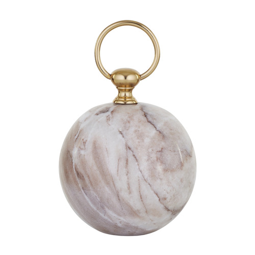Kiara Marble Sphere Weighted Doorstop