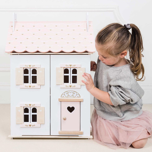 Le Toy Van Rose Heart Dollhouse