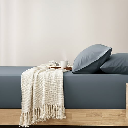 Nilda 400TC Egyptian Cotton Fitted Sheet Set