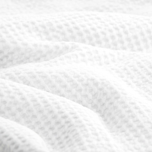 Ivory Waffle Arwen Cotton Comforter Set