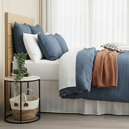 Ink Armani Cotton Blend Quilt Cover Set