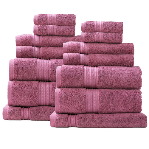 14 Piece Brentwood Cotton Bathroom Towel Set