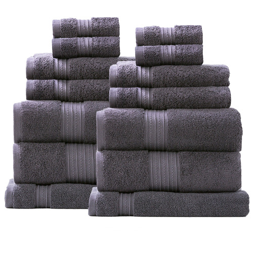 14 Piece Brentwood Cotton Bathroom Towel Set