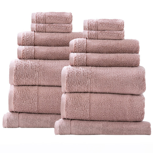 14 Piece Aireys Cotton Bathroom Towel Set