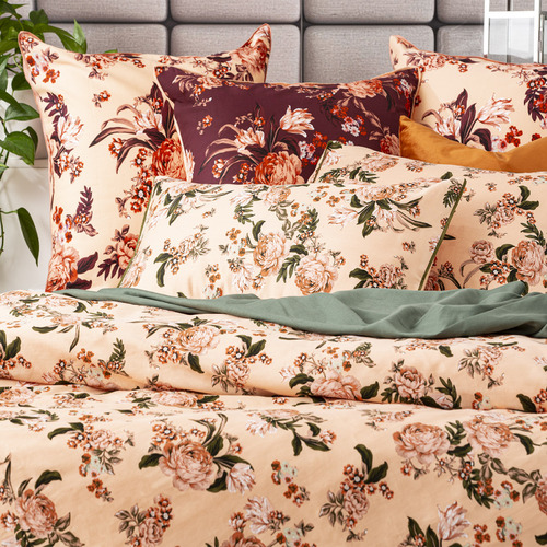 Chiswick Living Secret Garden Cotton Quilt Cover Set | Temple & Webster