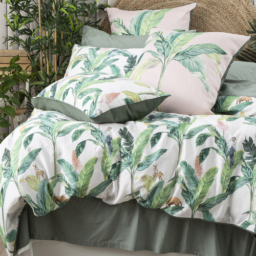 Chiswick Living Livia Cotton Quilt Cover Set | Temple & Webster