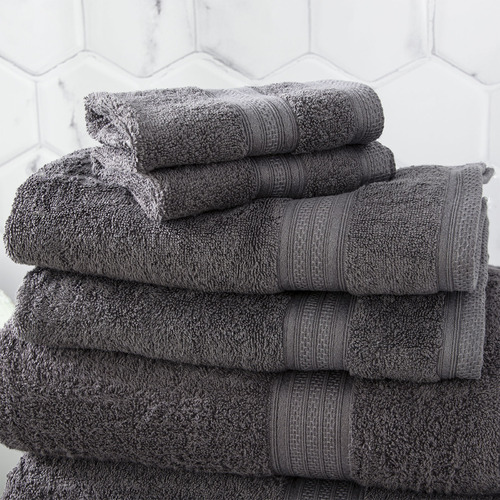 7 Piece Marisse Bamboo & Cotton Bathroom Towel Set