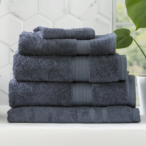 5 Piece Marisse Bamboo & Cotton Bathroom Towel Set