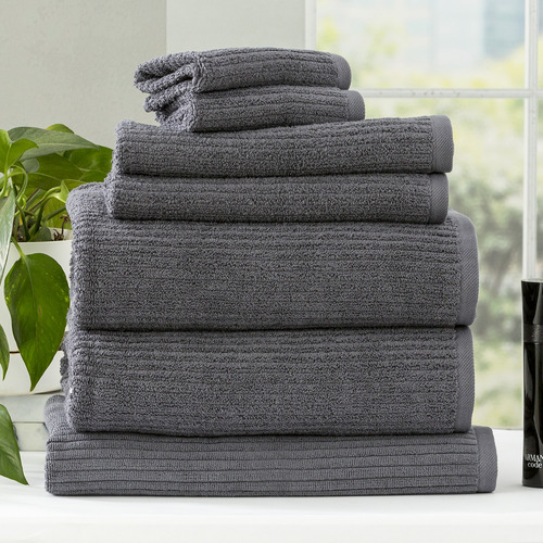 7 Piece Ridgestone Cotton Bathroom Towel Set
