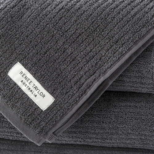 Chiswick Living Ridgestone Cotton Bathroom Towels | Temple & Webster