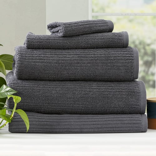 5 Piece Ridgestone Cotton Bathroom Towel Set