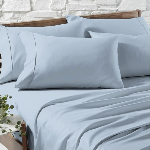 Chiswick Living Premium 1200TC Cotton-Blend Sheet Set | Temple & Webster