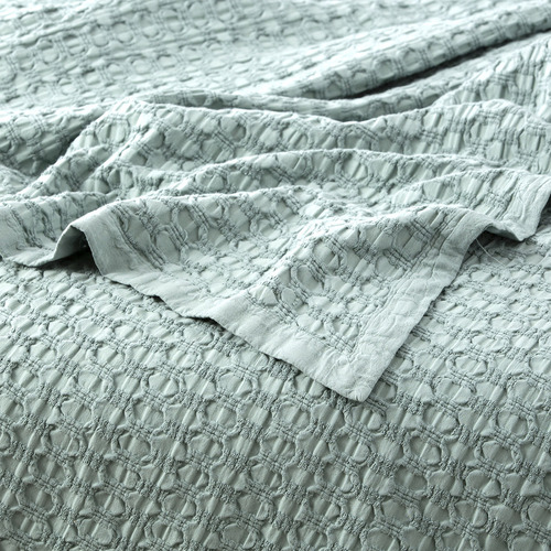 Lexico Cotton Waffle Blanket