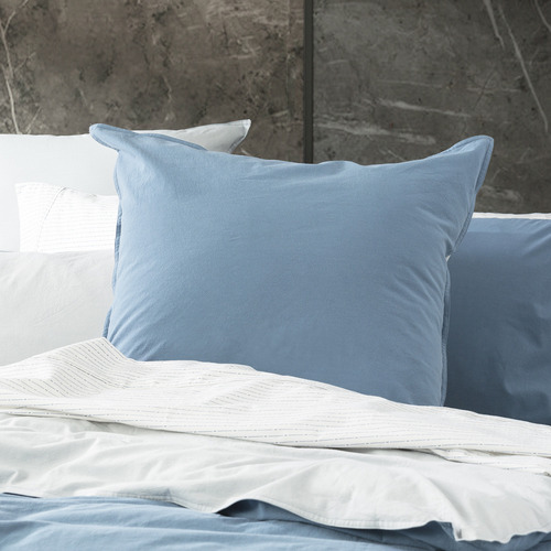 Essentials Vintage Stonewashed Reversible European Pillowcase
