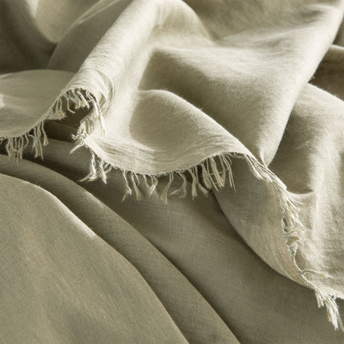 Chiswick Living Cavallo French Linen Throw | Temple & Webster