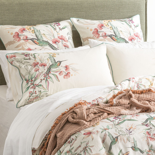 Banksia Cavallo French Linen Quilt Cover Set