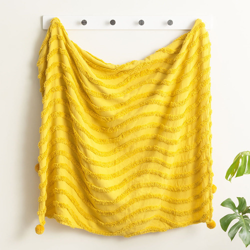 Wave Cotton Throw