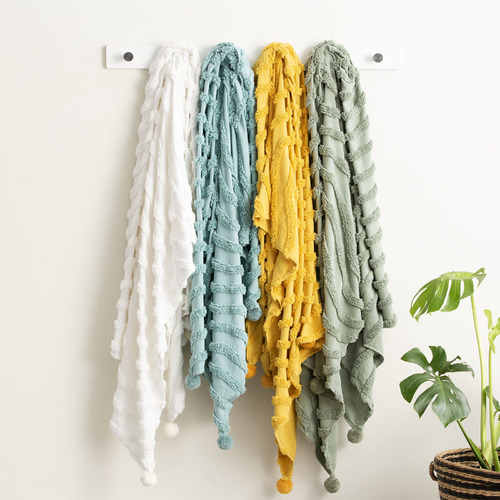 Wave Cotton Throw