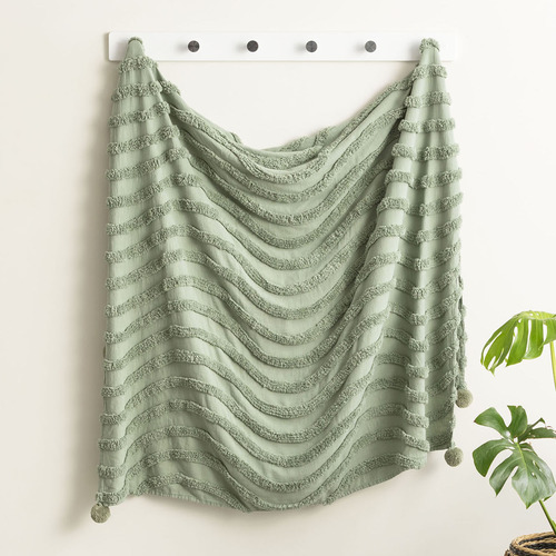 Wave Cotton Throw