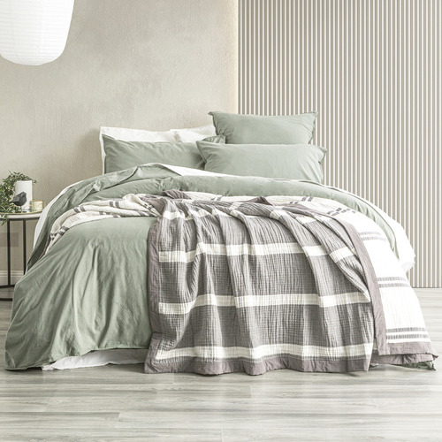 Brighton Washed Cotton Blanket