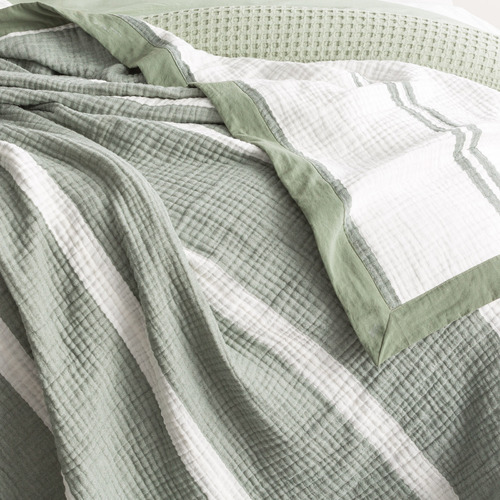 Brighton Washed Cotton Blanket