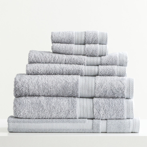 7 Piece Stella Bamboo Cotton Bathroom Towel Set