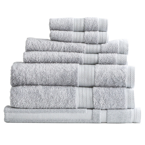 7 Piece Stella Bamboo Cotton Bathroom Towel Set
