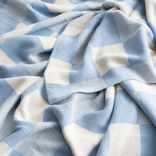 Checkered Newport Cotton Throw