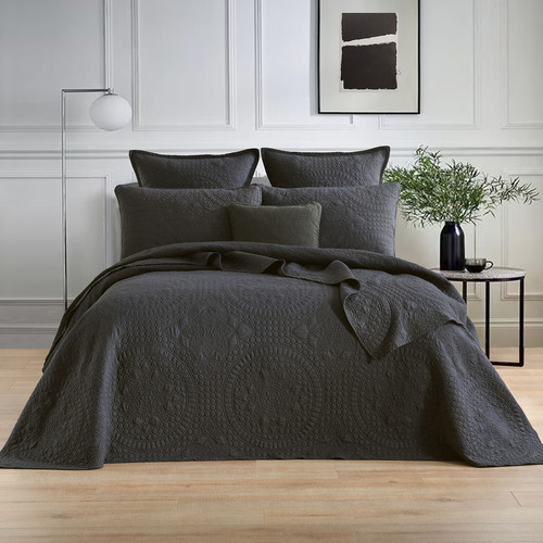 Grey Asher Coverlet Set