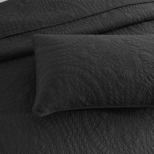 Grey Asher Coverlet Set