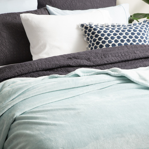 Mandel Velvet Blanket