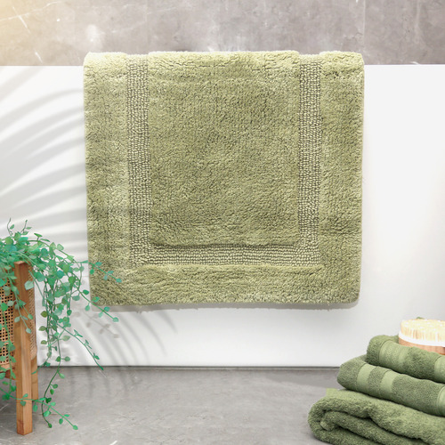 Paisley Reversible Cotton Bath Mat