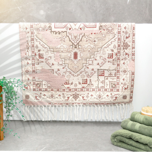 Ariston Hand-Woven Bath Mat