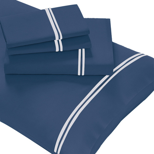 Indigo Geneva 1000TC Egyptian Cotton Quilt Cover Set