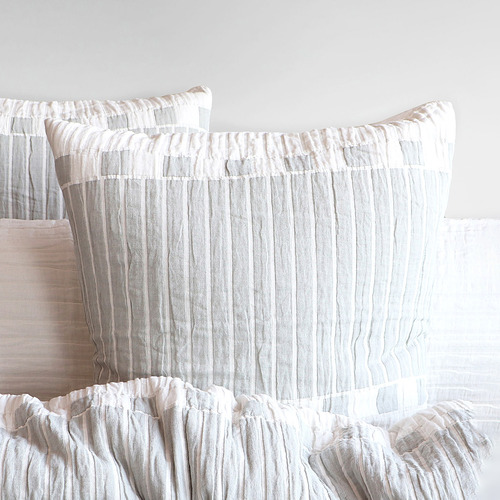 Brooks Jacquard Lioren Cotton European Pillowcase