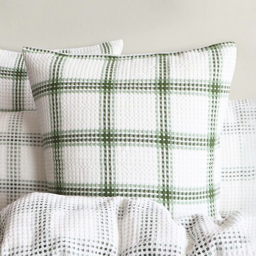 Waffle Yard Dye Elios Cotton European Pillowcase
