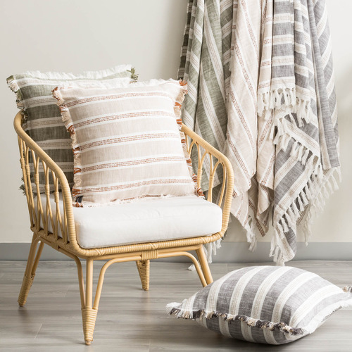 Harris Cotton Cushion with Insert