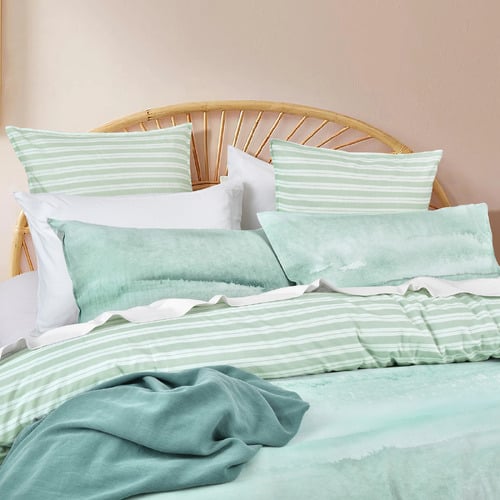 Cortez Cotton Sateen Reversible Quilt Cover Set