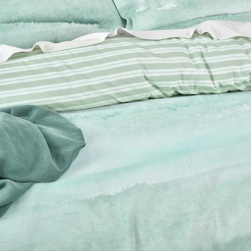 Cortez Cotton Sateen Reversible Quilt Cover Set