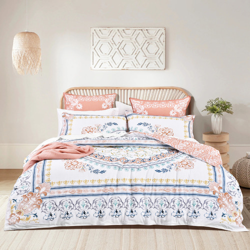 Davila Cotton Reversible European Pillowcase