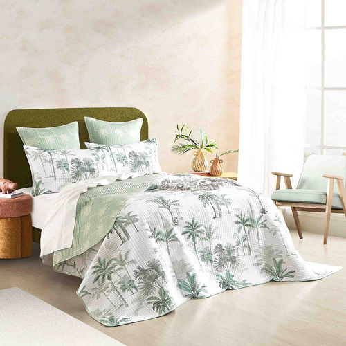 Patricia Reversible Microfibre Coverlet Set
